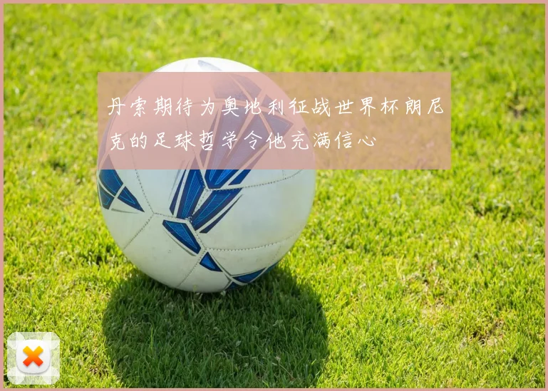 丹索期待为奥地利征战世界杯朗尼克的足球哲学令他充满信心
